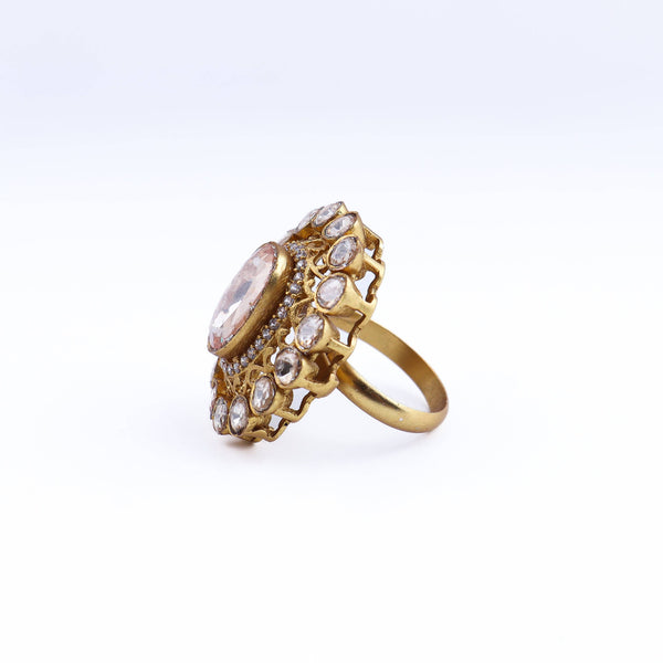 22K Gold Plated Fashion Ring
