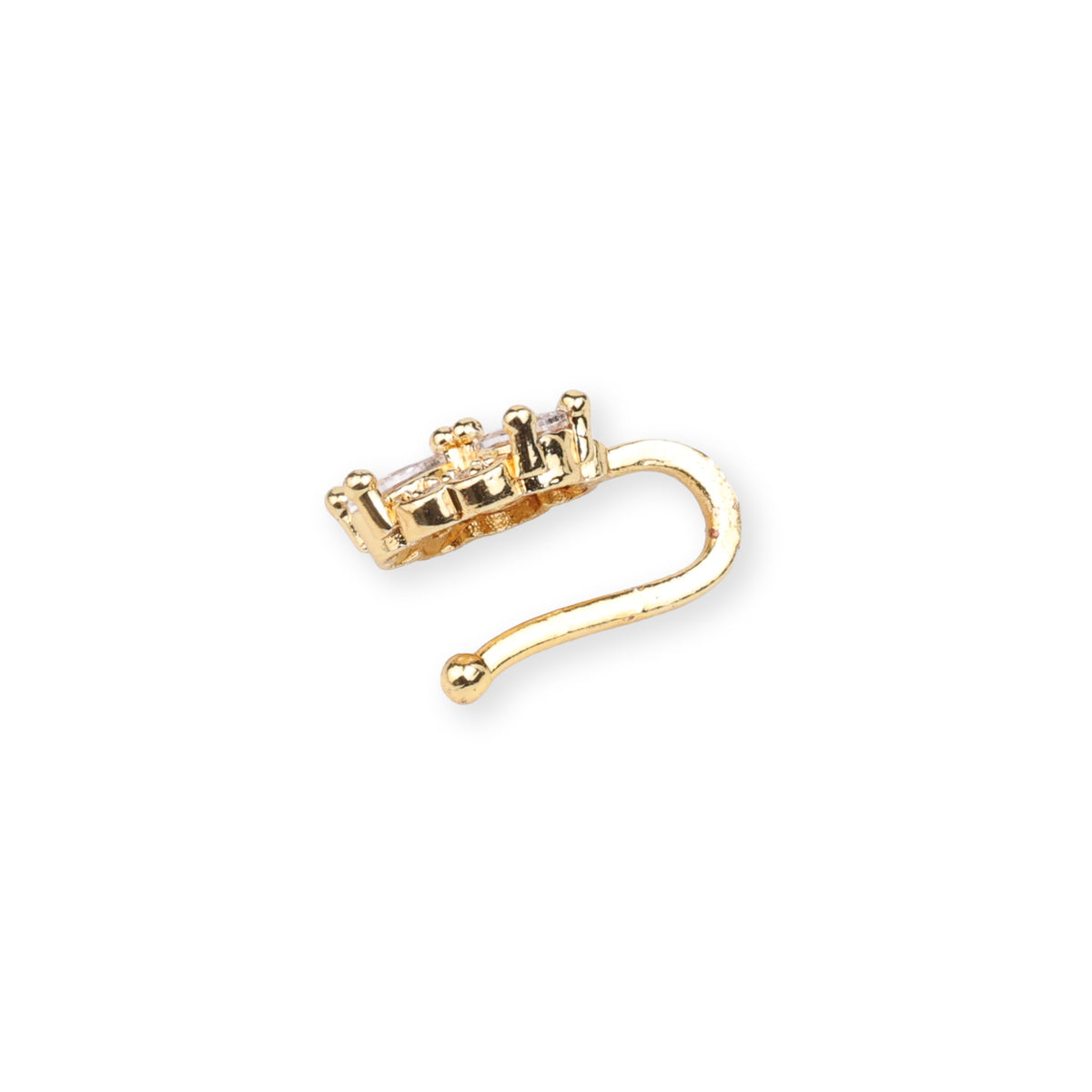 22K Gold Plated Fashion Bugadi / Nose Pin