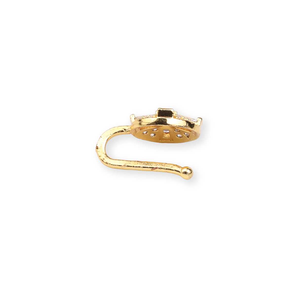 22K Gold Plated Fashion Bugadi / Nose Pin