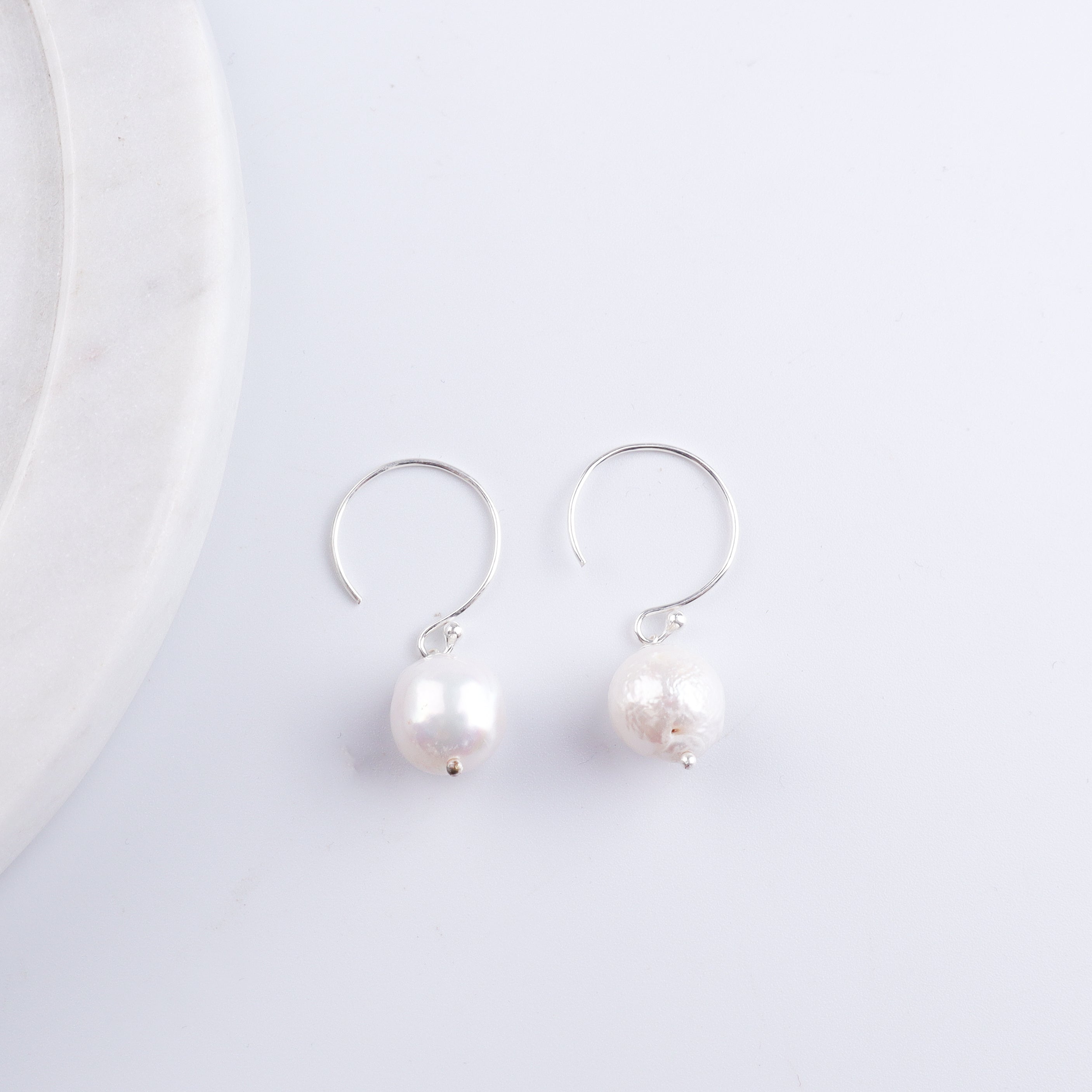 Pearl Dangle Earrings