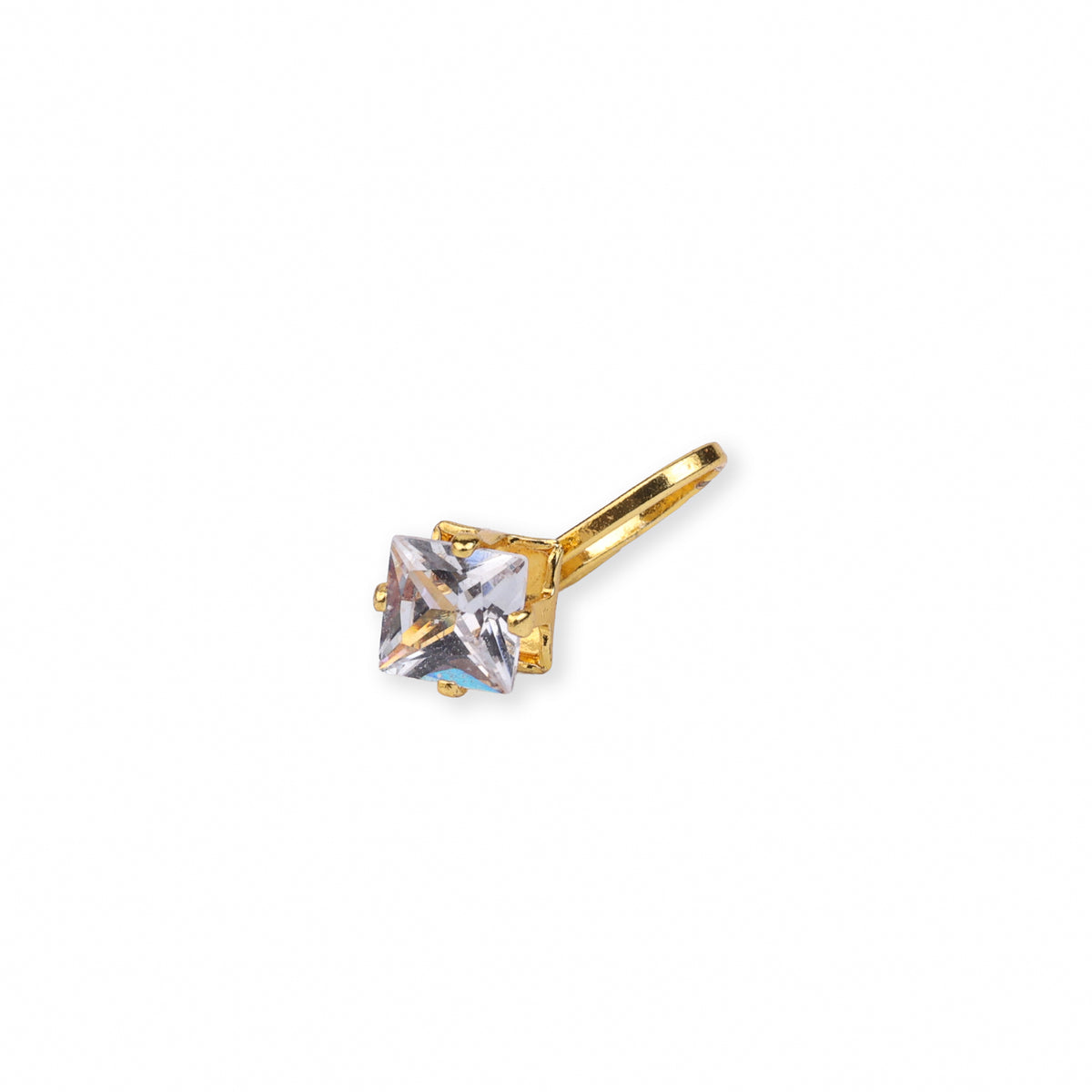 22K Gold Plated Fashion Bugadi / Nose Pin