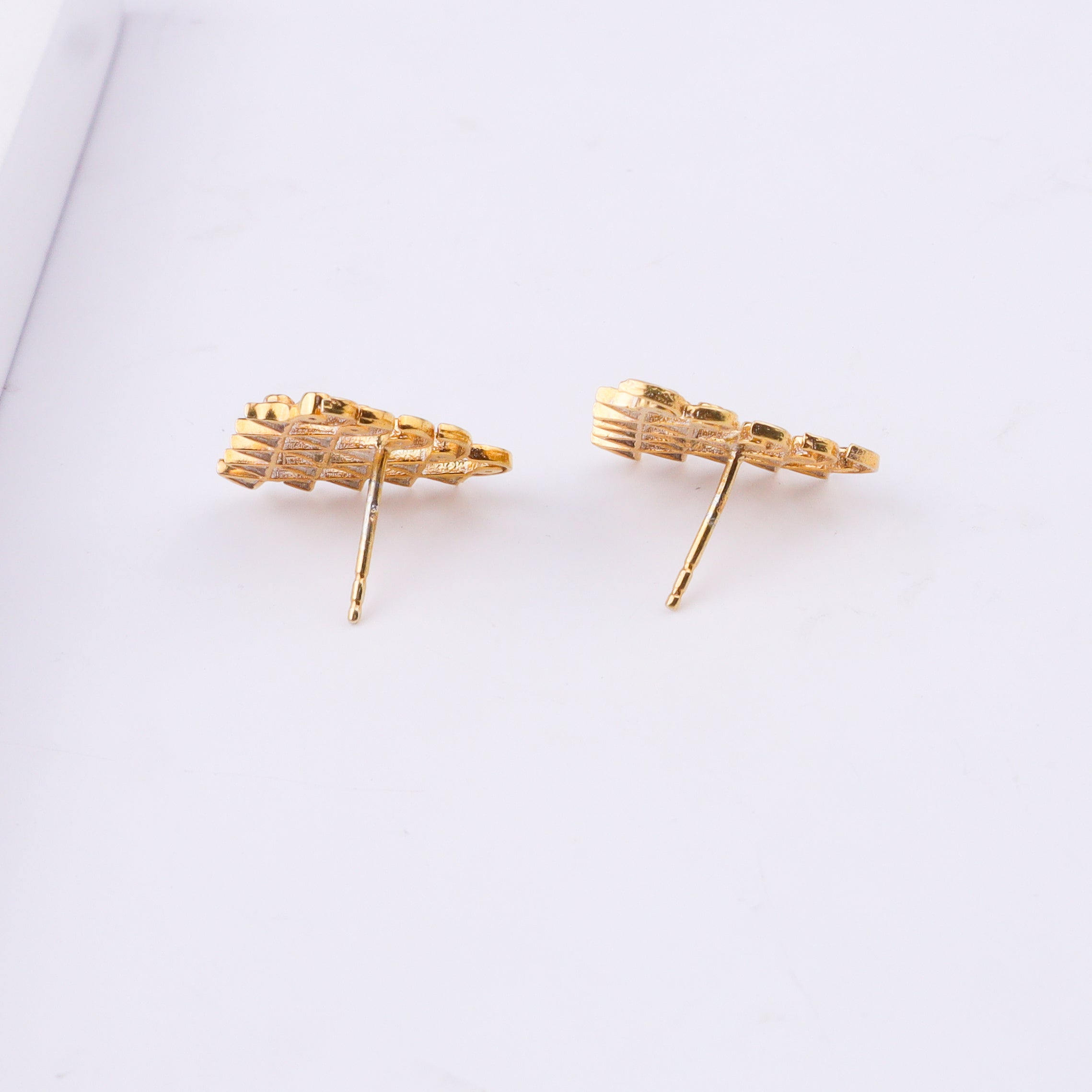 Saraswati Earrings | 22K Gold-Plated