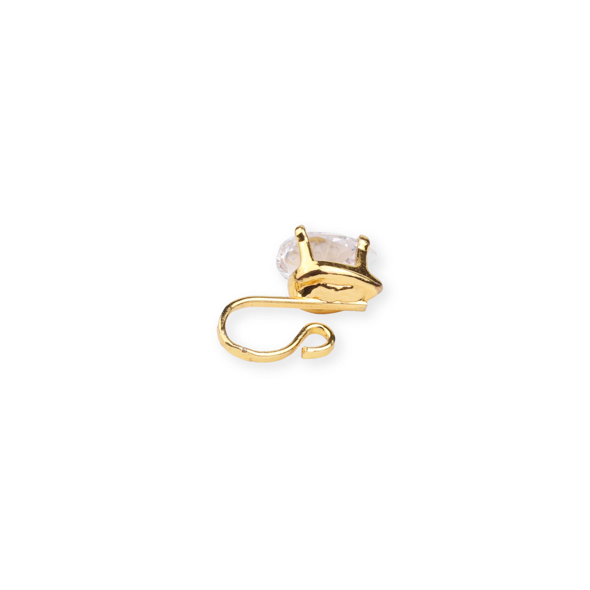 22K Gold Plated Fashion Bugadi / Nose Pin