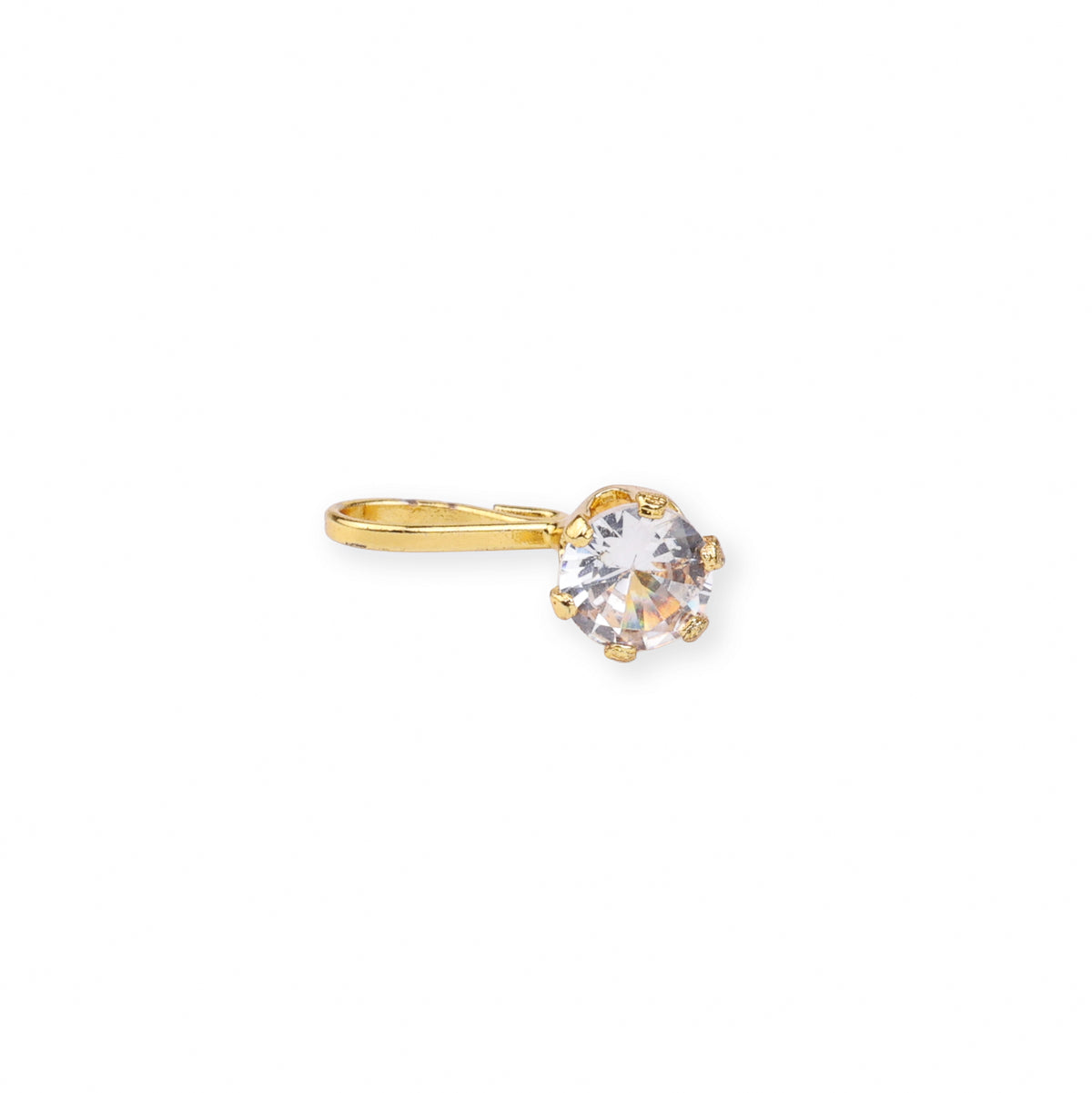 22K Gold Plated Fashion Bugadi / Nose Pin