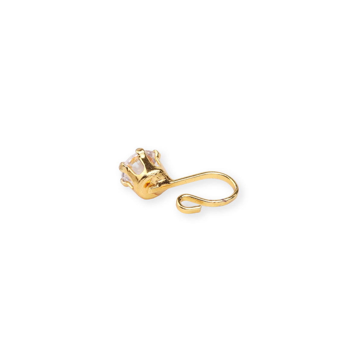 22K Gold Plated Fashion Bugadi / Nose Pin