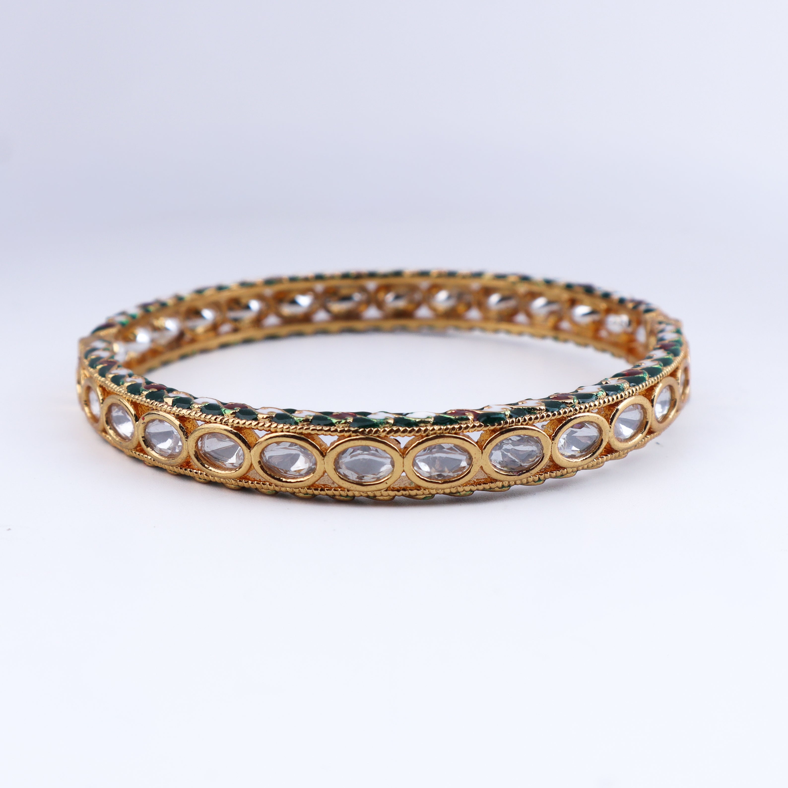 22K Gold Plated Fashion Bangle (Single)