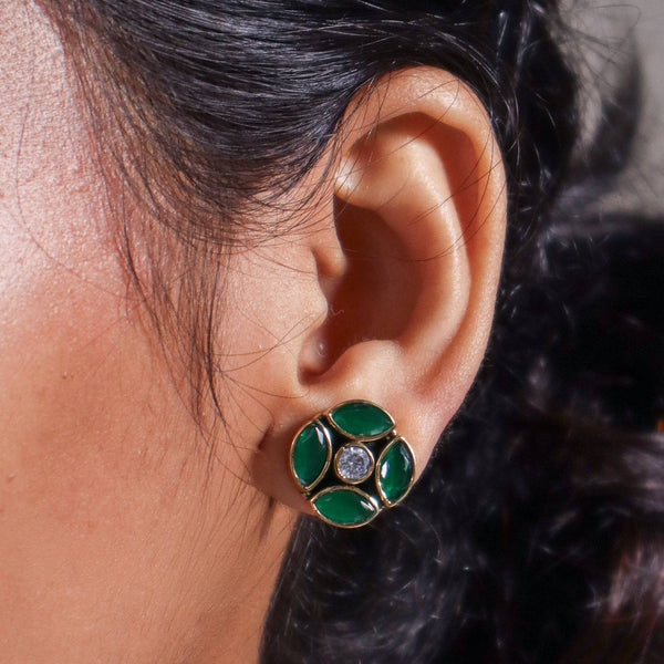Brass Fashion Earrings