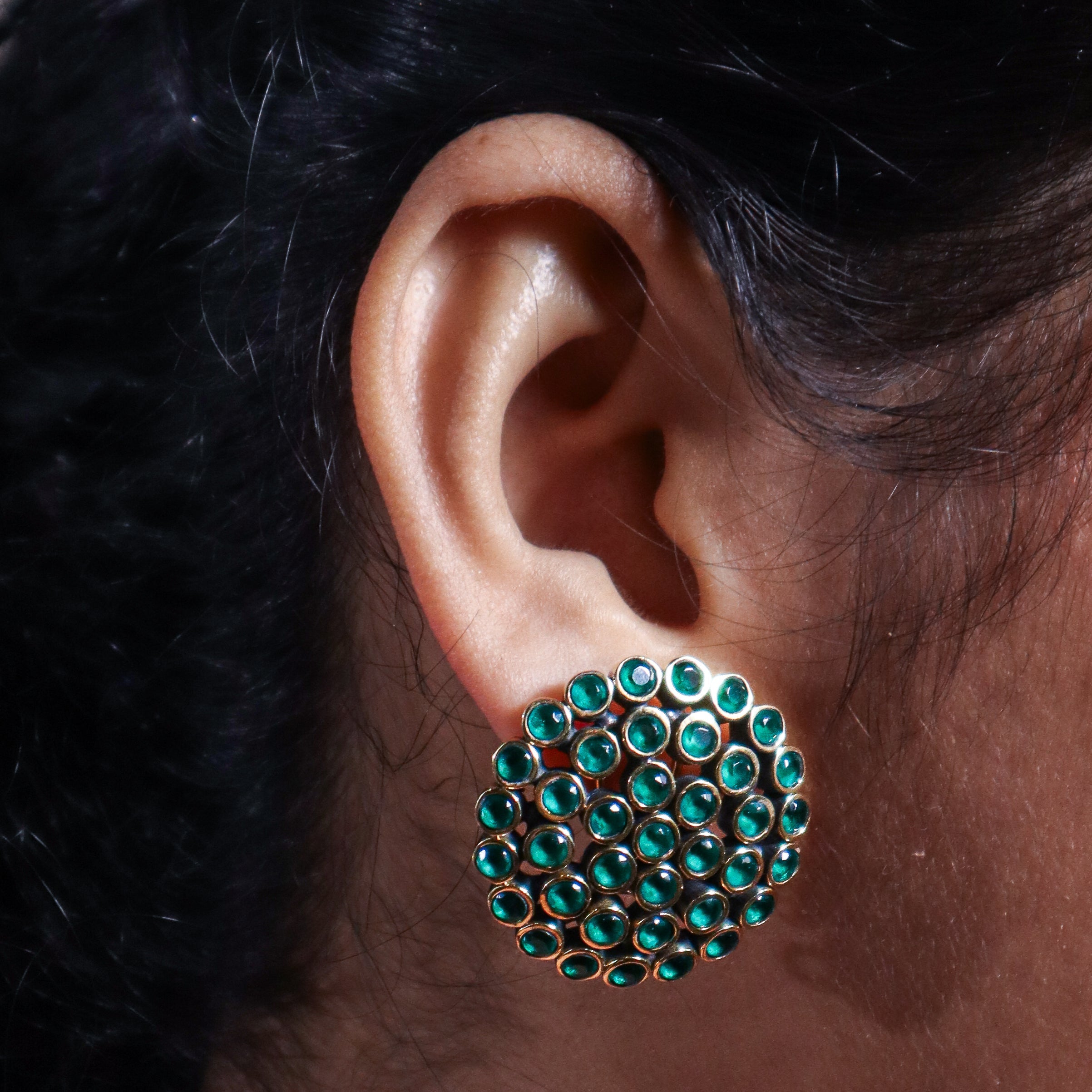 Brass Fashion Earrings