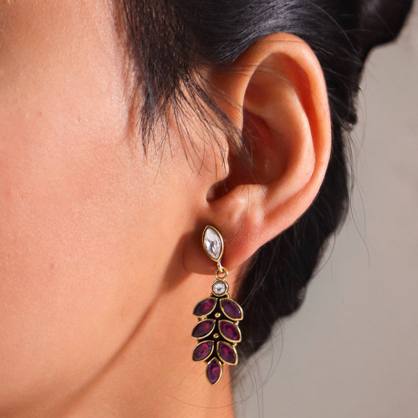 Brass Fashion Earrings