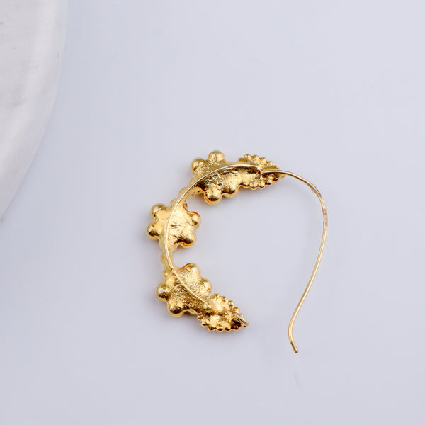 Itihaas Kudi Nath – Small (Left, Pierced) | 22K Gold-Plated
