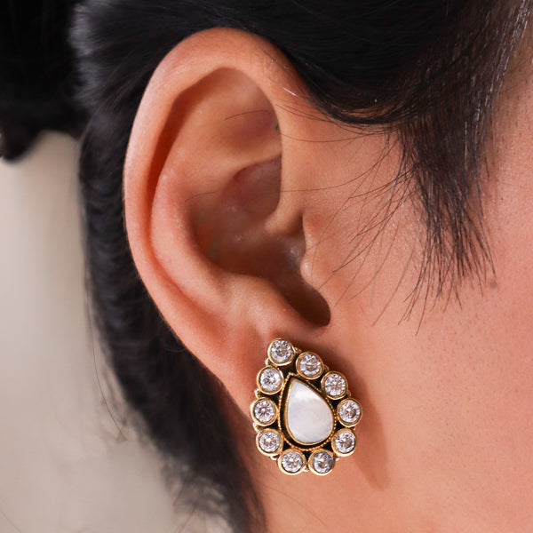 Brass Fashion Earrings