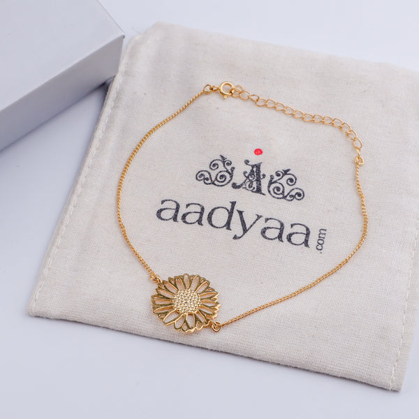 Gulbahaar Bracelet | 92.5 Silver | 22K Gold Plated