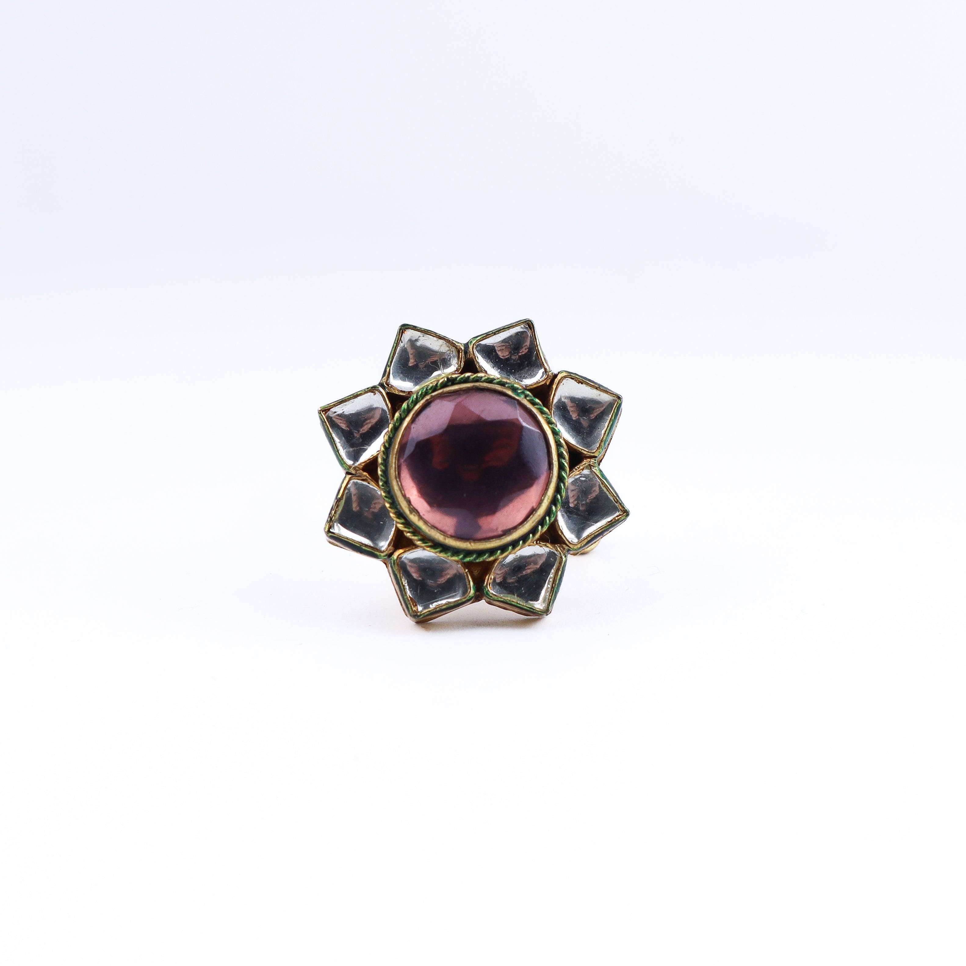 22K Gold Plated Fashion Ring