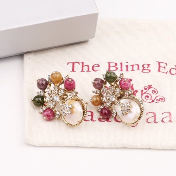 Brass Fashion Earrings