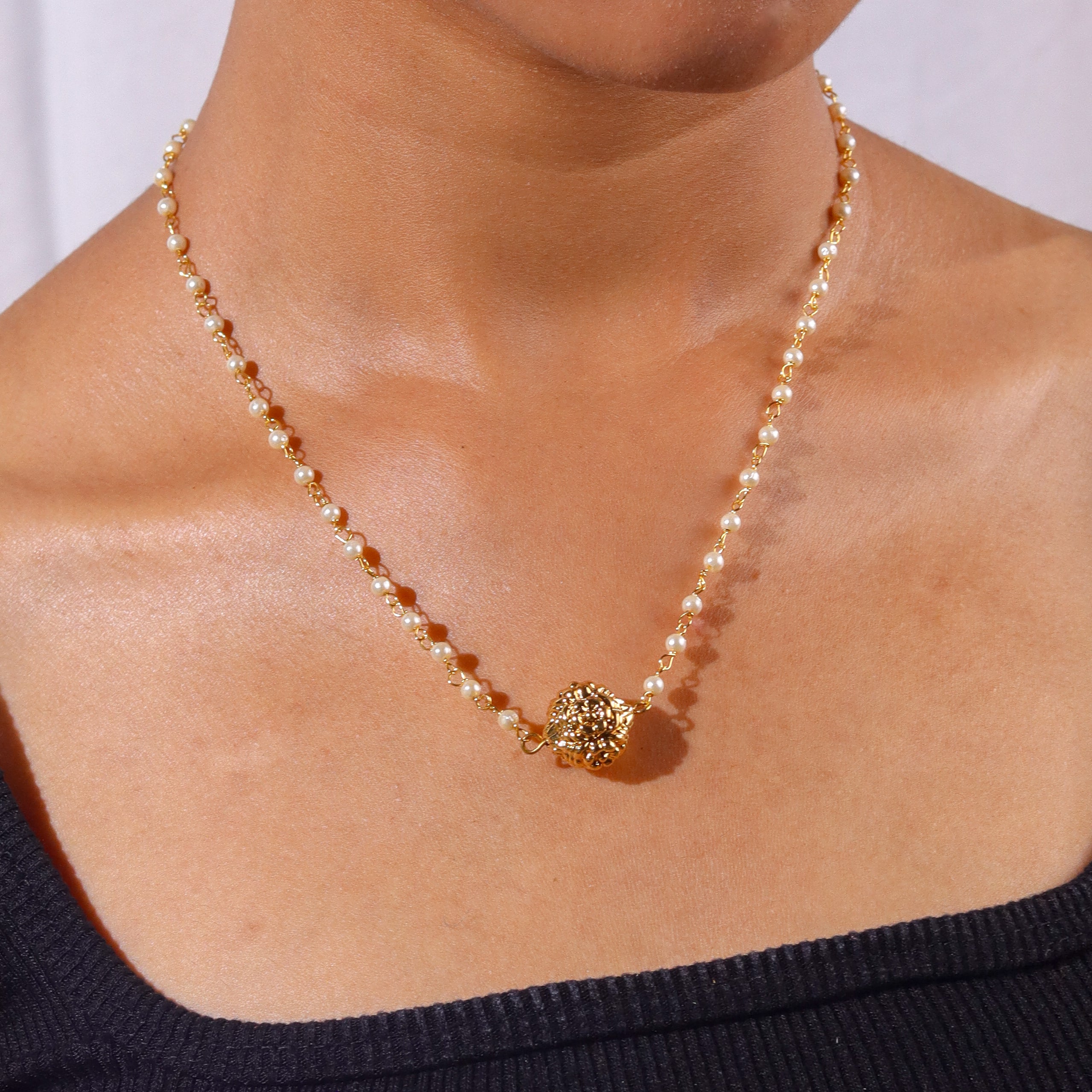 22K Gold Plated Fashion Necklace