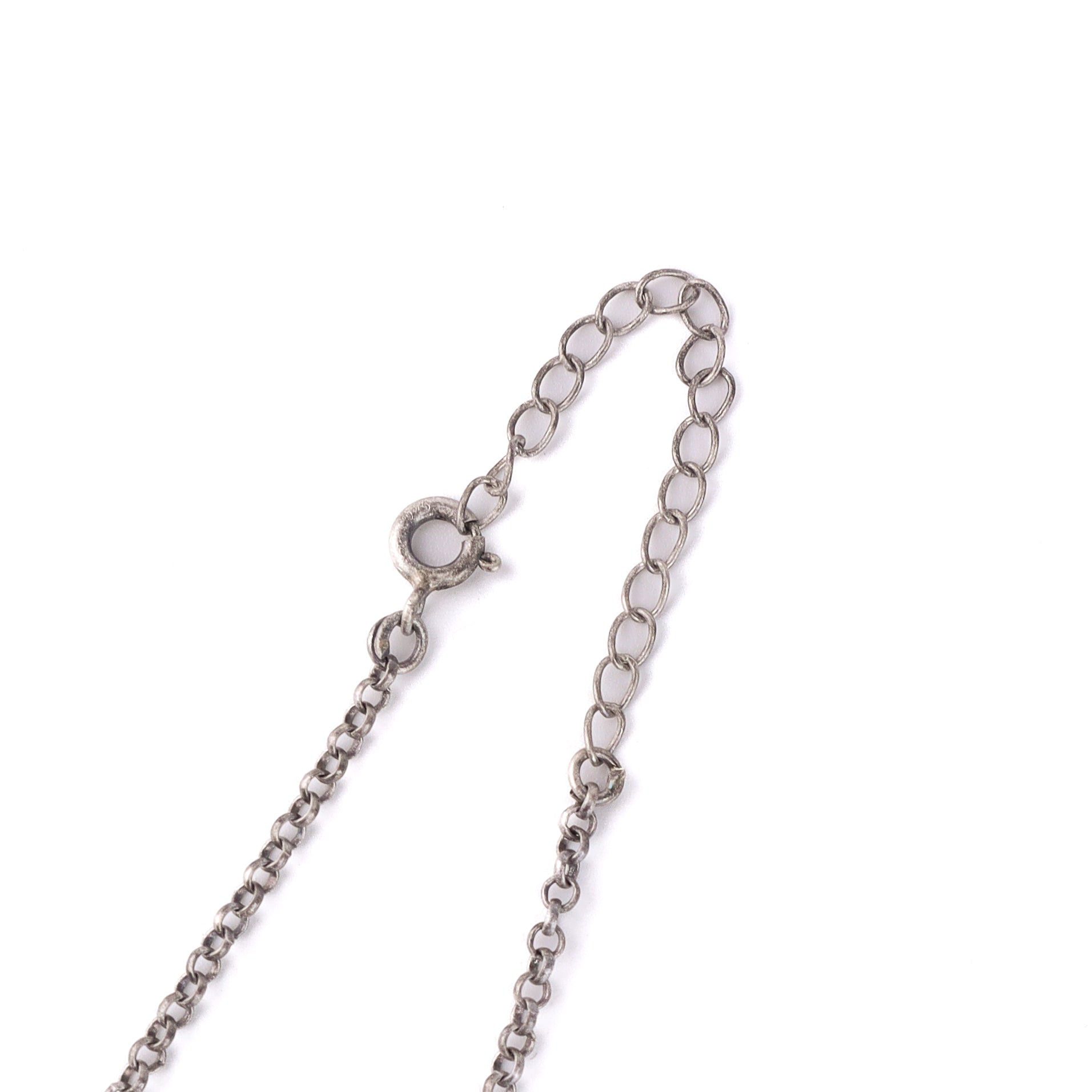 Silver Chakra Filigree Ghungroo Necklace