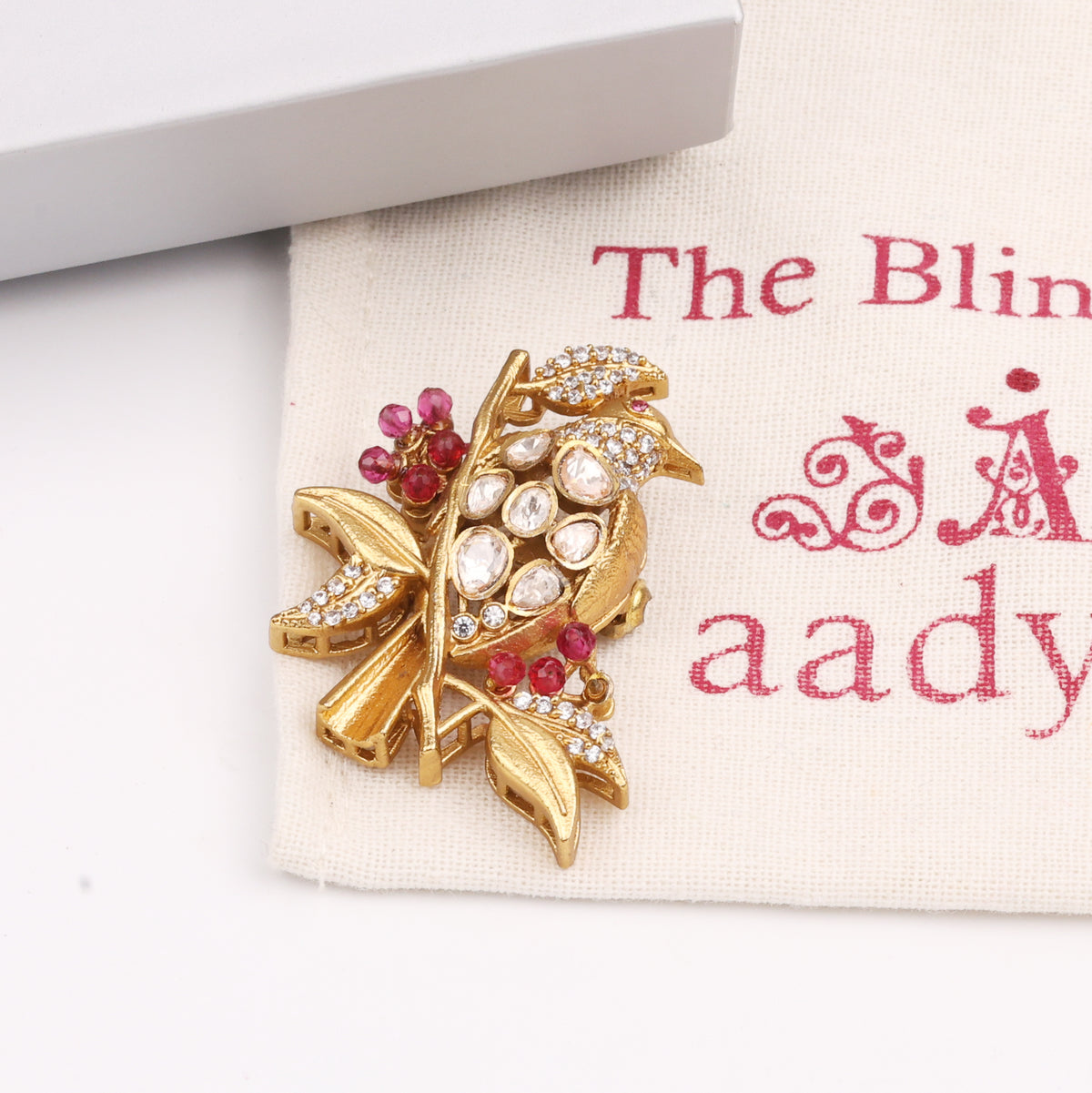 22K Gold Plated Fashion Unisex Brooch