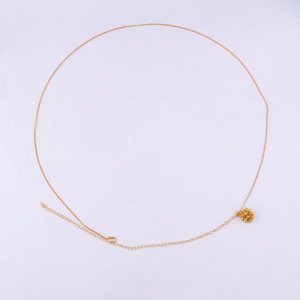 Waist Chain / Kamar Bandh with Ghungroo Bunch | 22K Gold-Plated