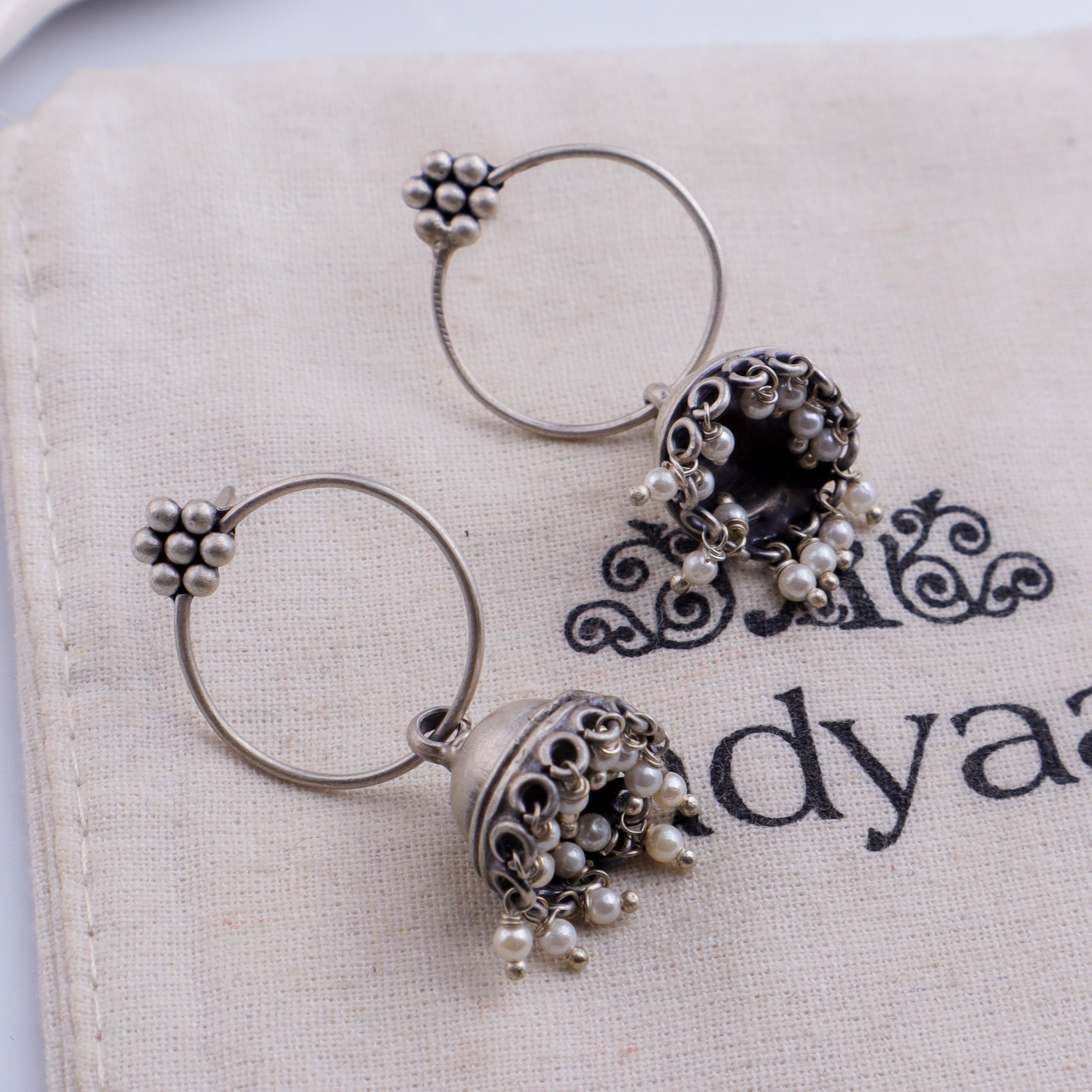 Kudi Hoop Jhumki - Small Sized