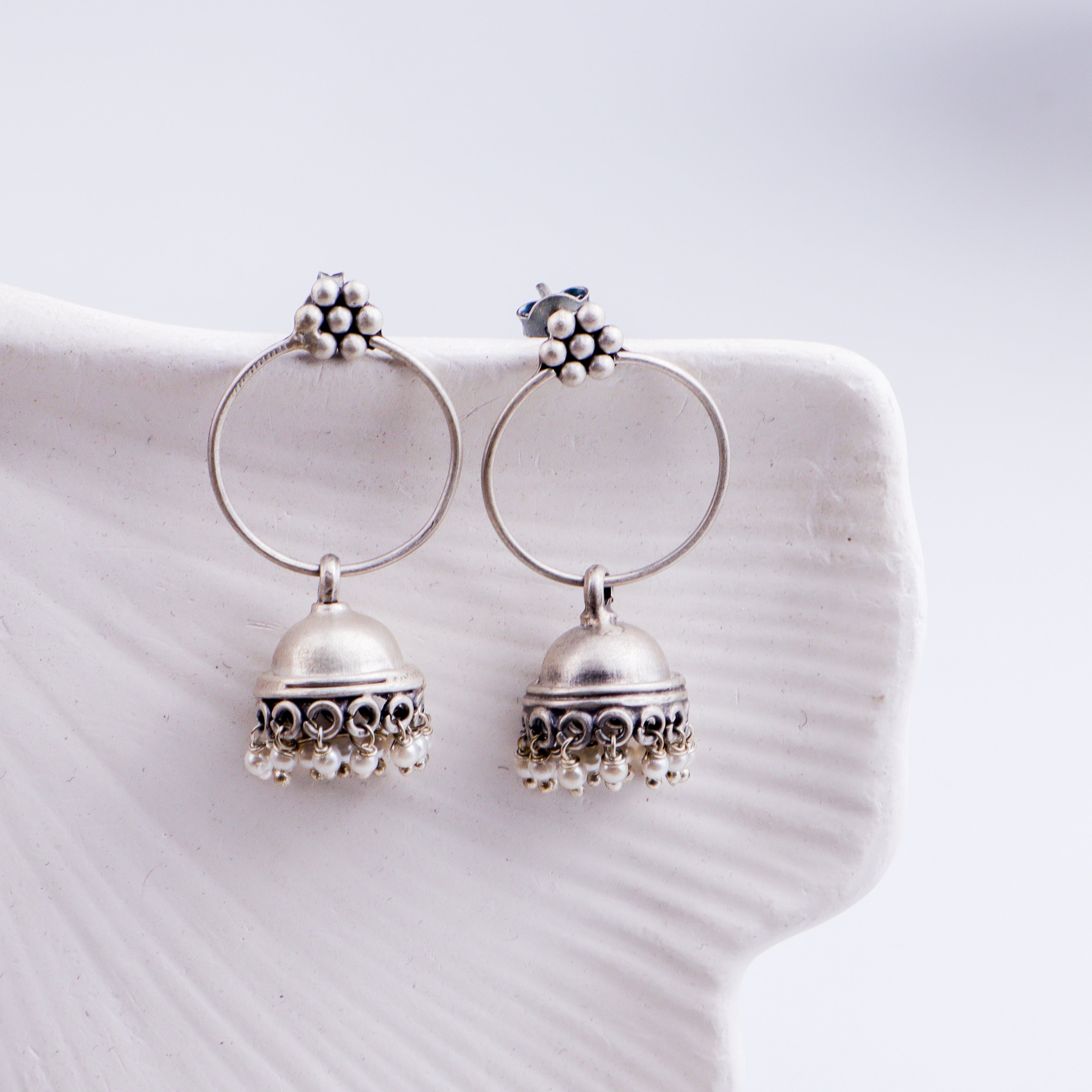 Kudi Hoop Jhumki - Small Sized