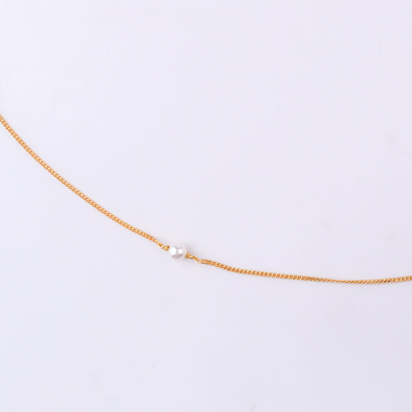 Waist Chain / Kamar Bandh with Classic Pearl | 22K Gold-Plated