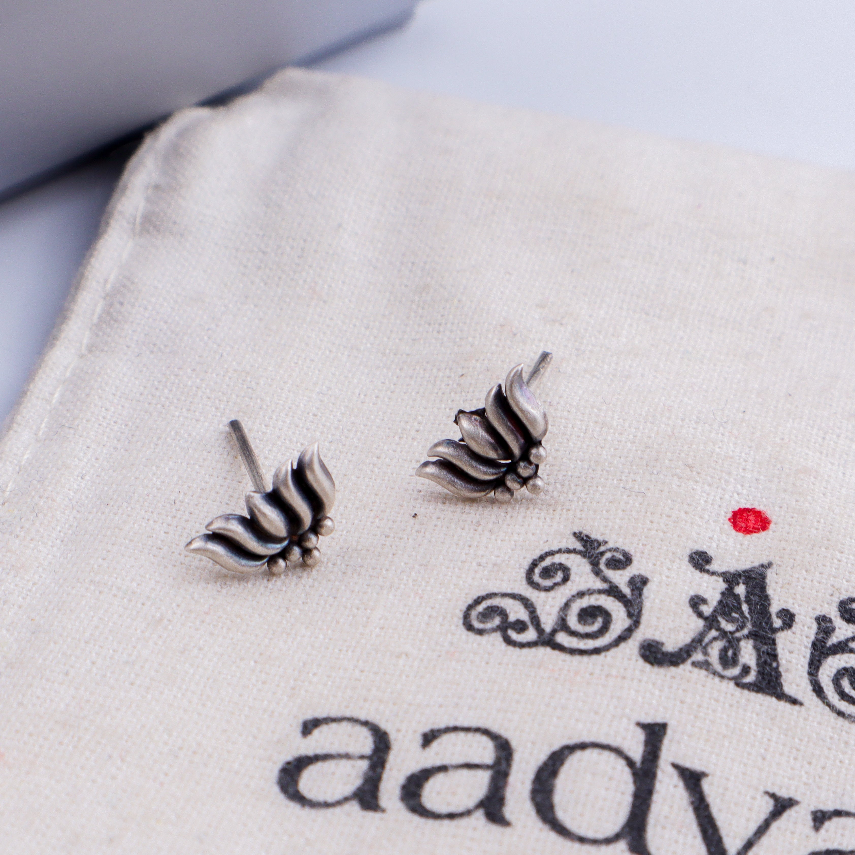 Lotus Studs | 92.5 Silver