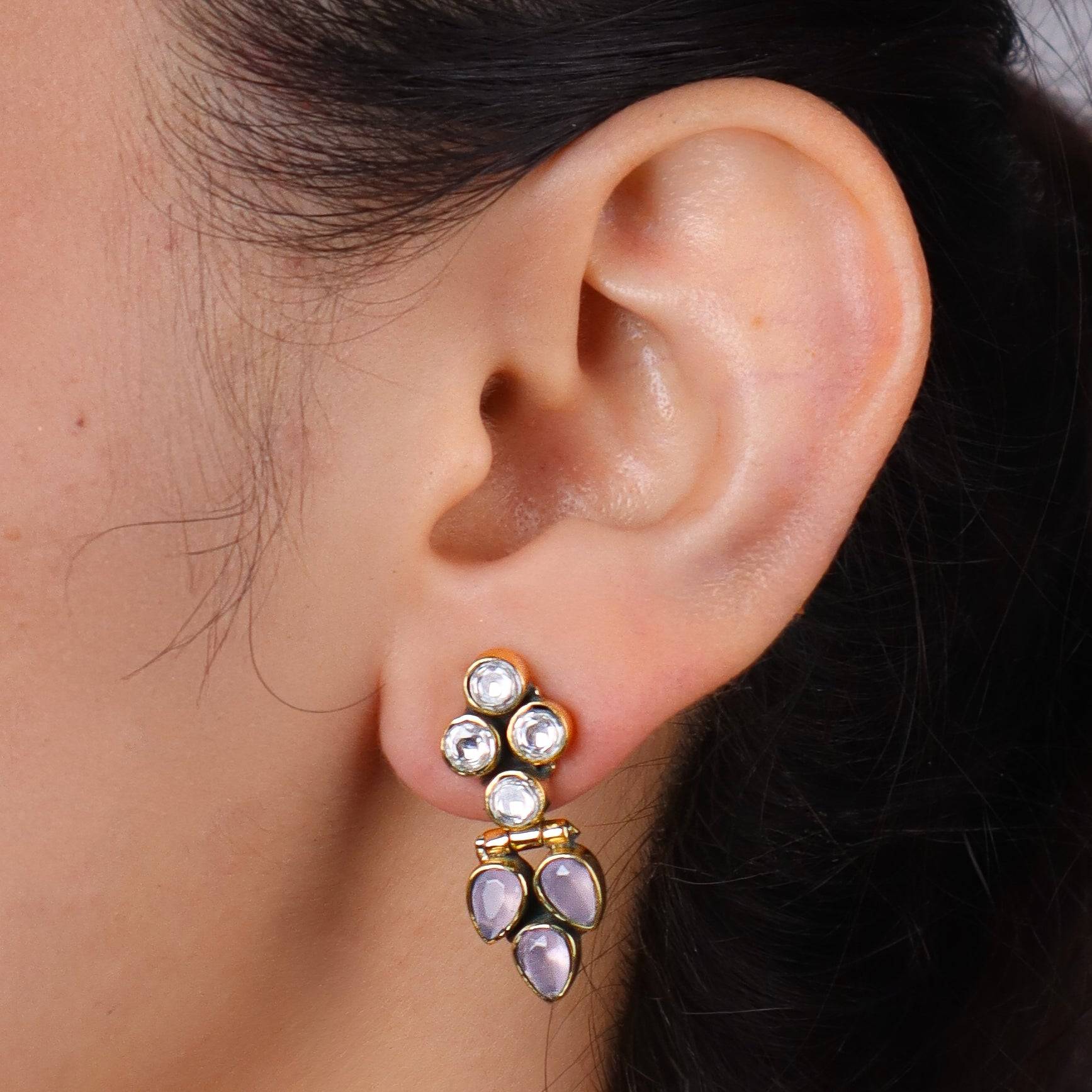 Brass Fashion Earrings