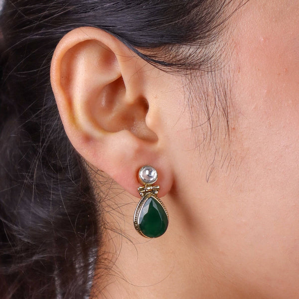 Brass Fashion Earrings