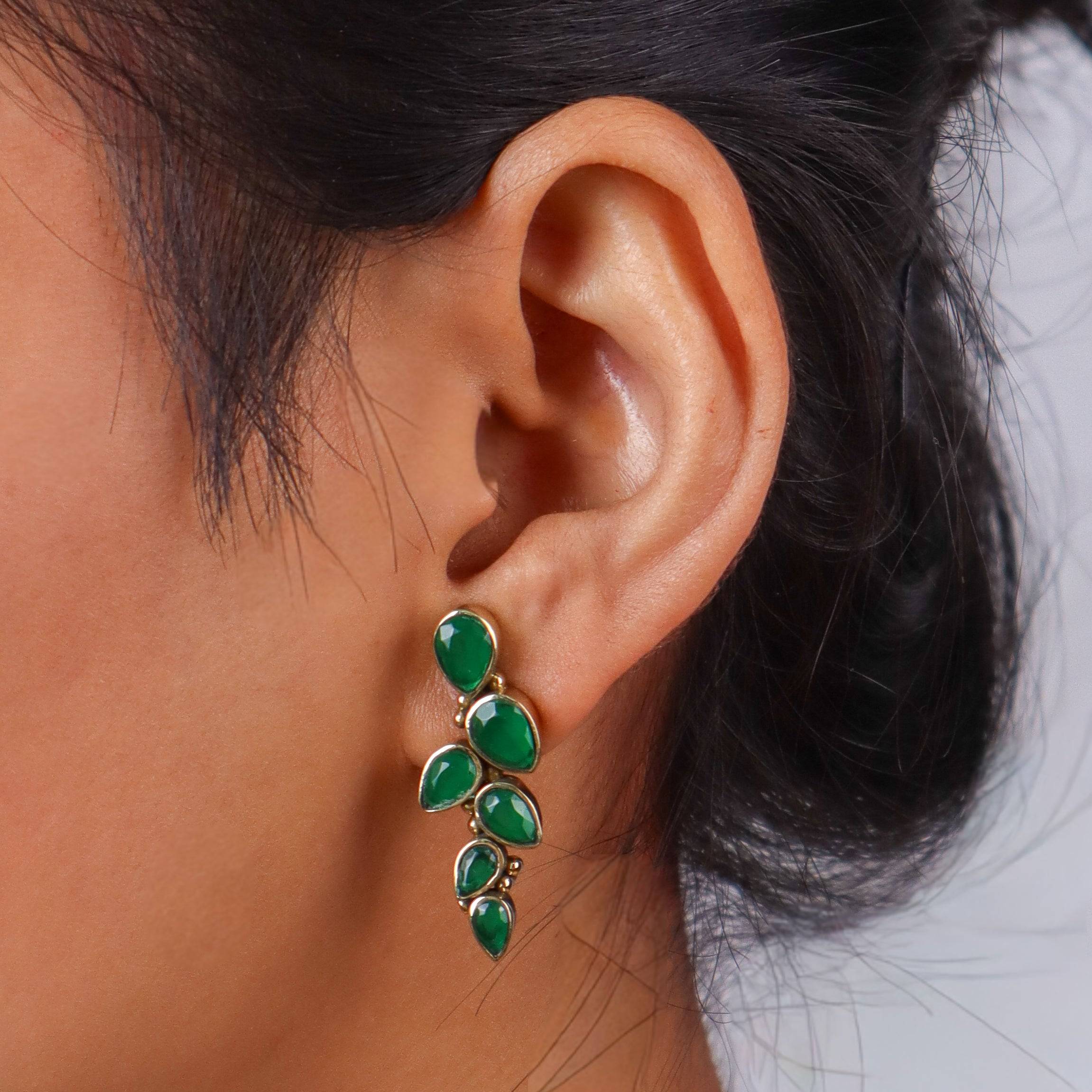 Brass Fashion Earrings