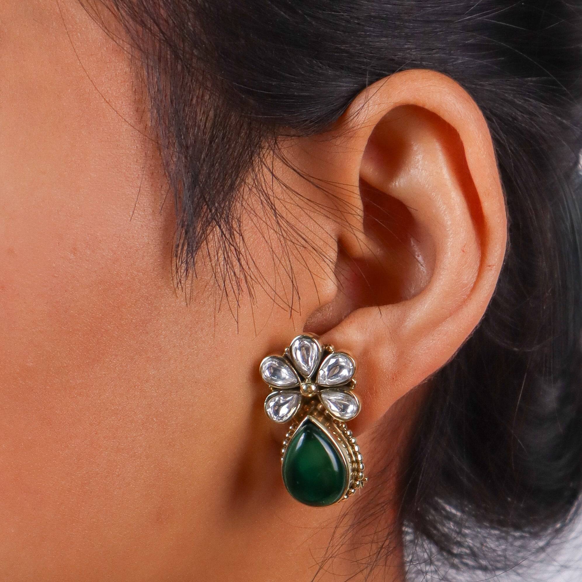 Brass Fashion Earrings