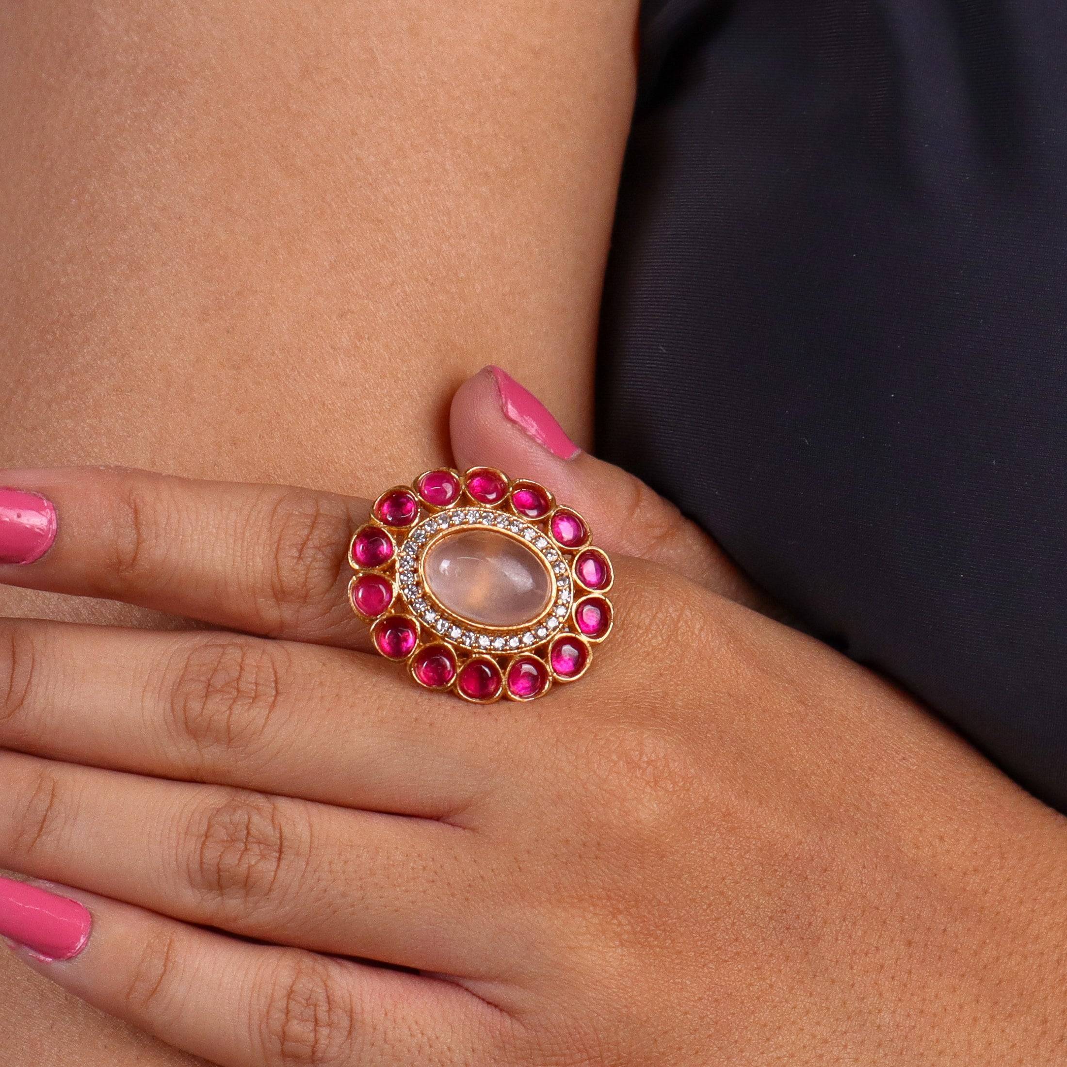 22K Gold Plated Fashion Ring