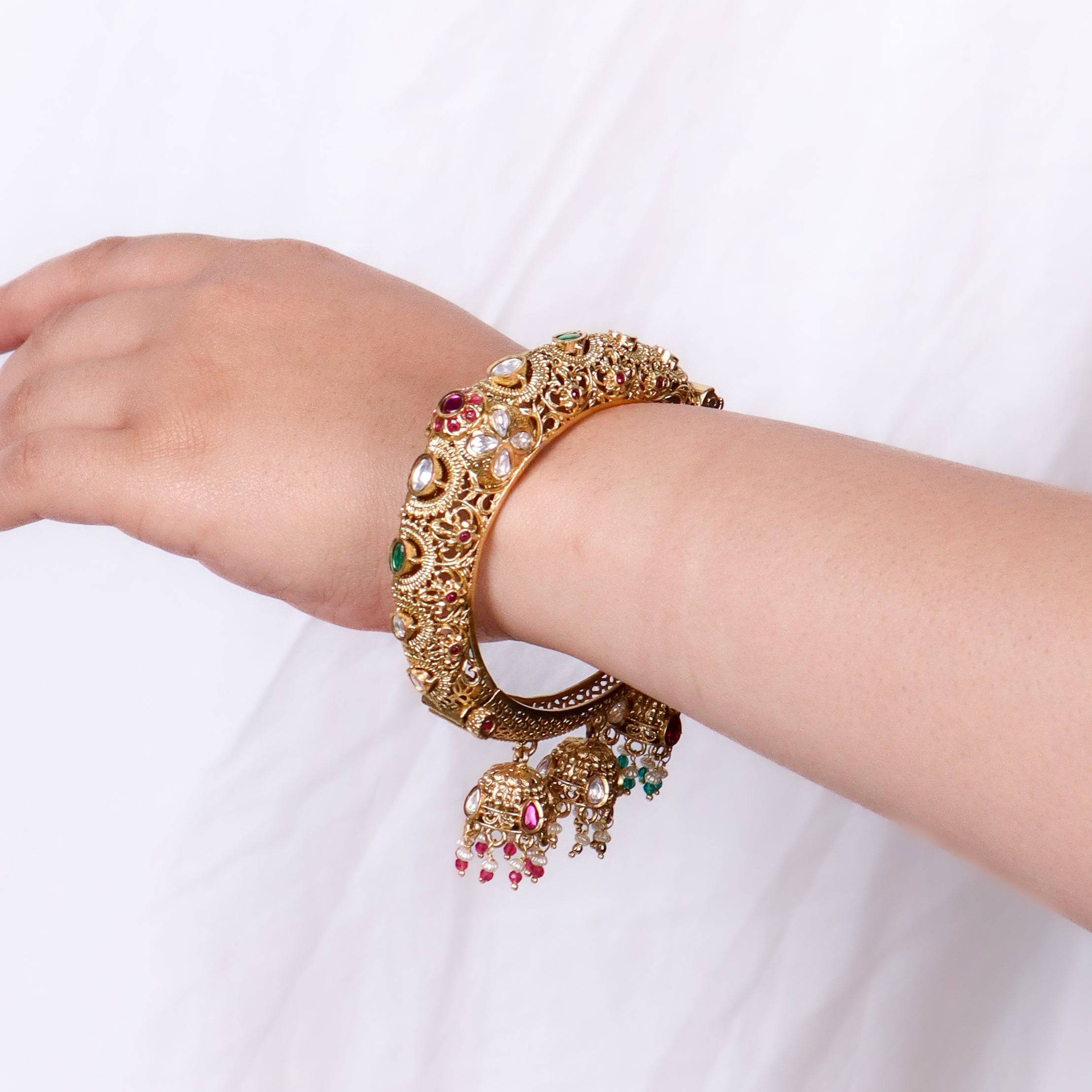 22K Gold Plated Fashion Bangle (Single)
