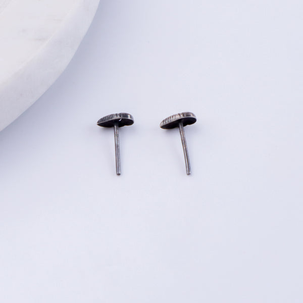 Tiny Silver Peacock Stud | 92.5 Silver