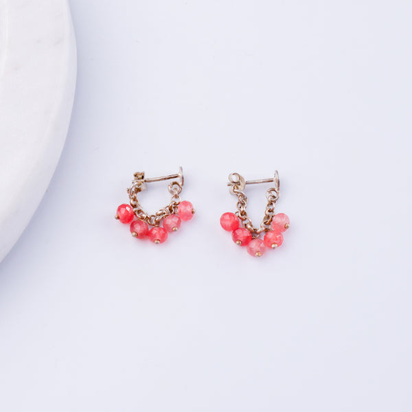Silver Pink Sapphire Trinket