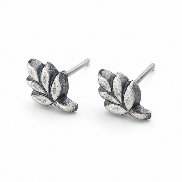 Leaf Studs | 92.5 Silver