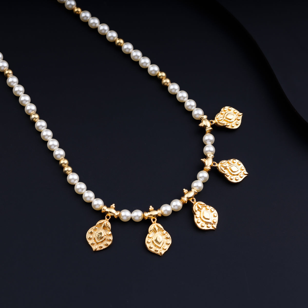 Kamal Kali Saaj Motif |  92.5 Silver | 22K Gold Plated