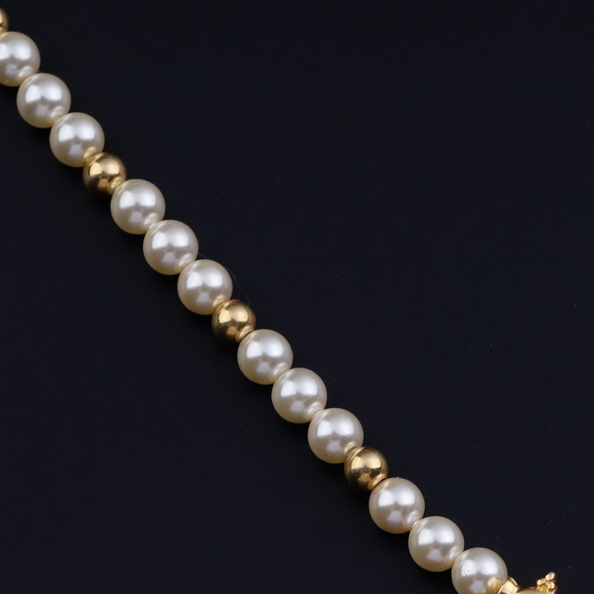 Saaj Motif Gold Plated Necklace with Pearls (Belpaan, Bhopla & Taait) |  92.5 Silver | 22K Gold Plated