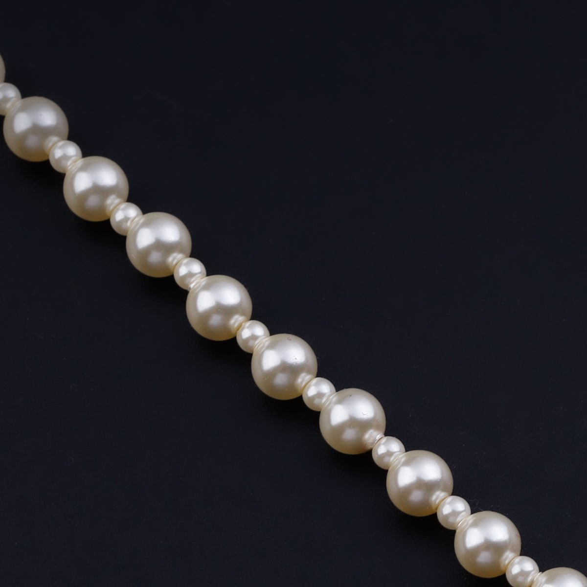 Kamal Kali Saaj Motif Gold Plated Necklace with Pearls