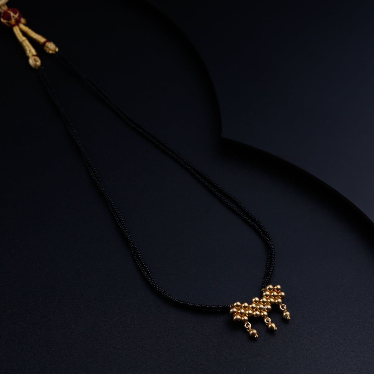 Gold Plated Kudi Mangalsutra |  92.5 Silver | 22K Gold Plated