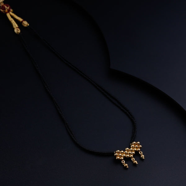 Gold Plated Kudi Mangalsutra | 92.5 Silver | 22K Gold Plated