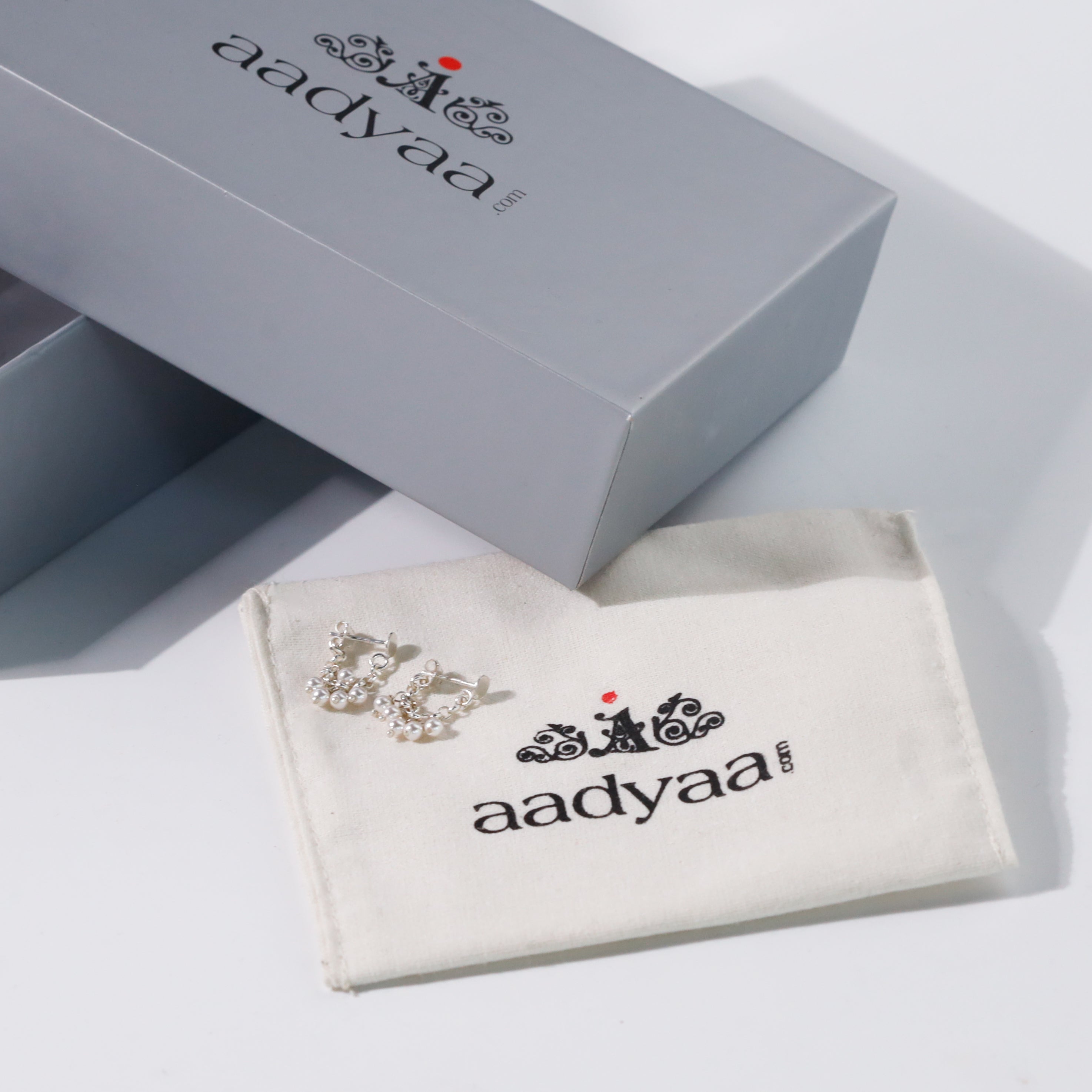 Pearl Trinkets dainty pearl earrings