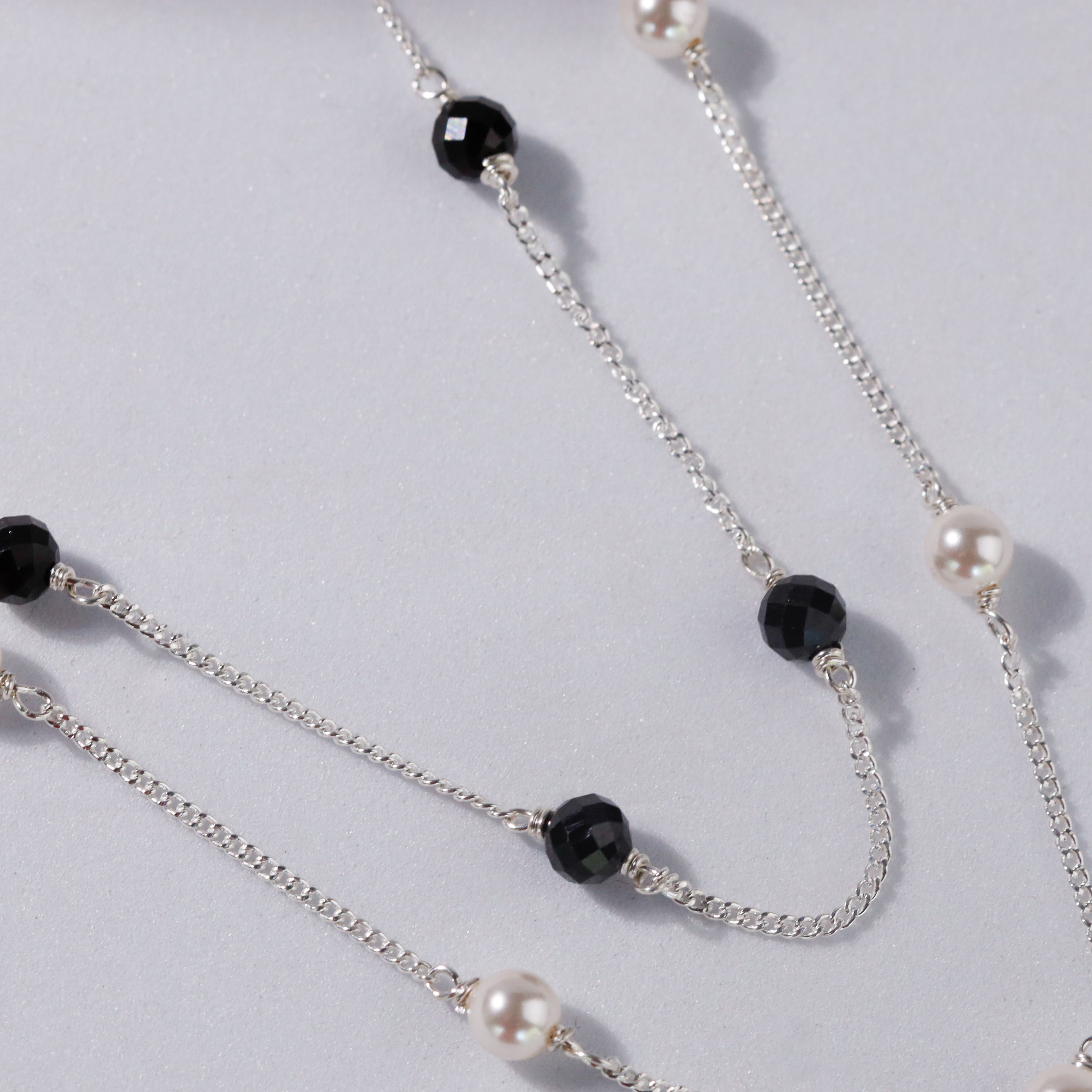 Three Way Silver Chain Mangalsutra