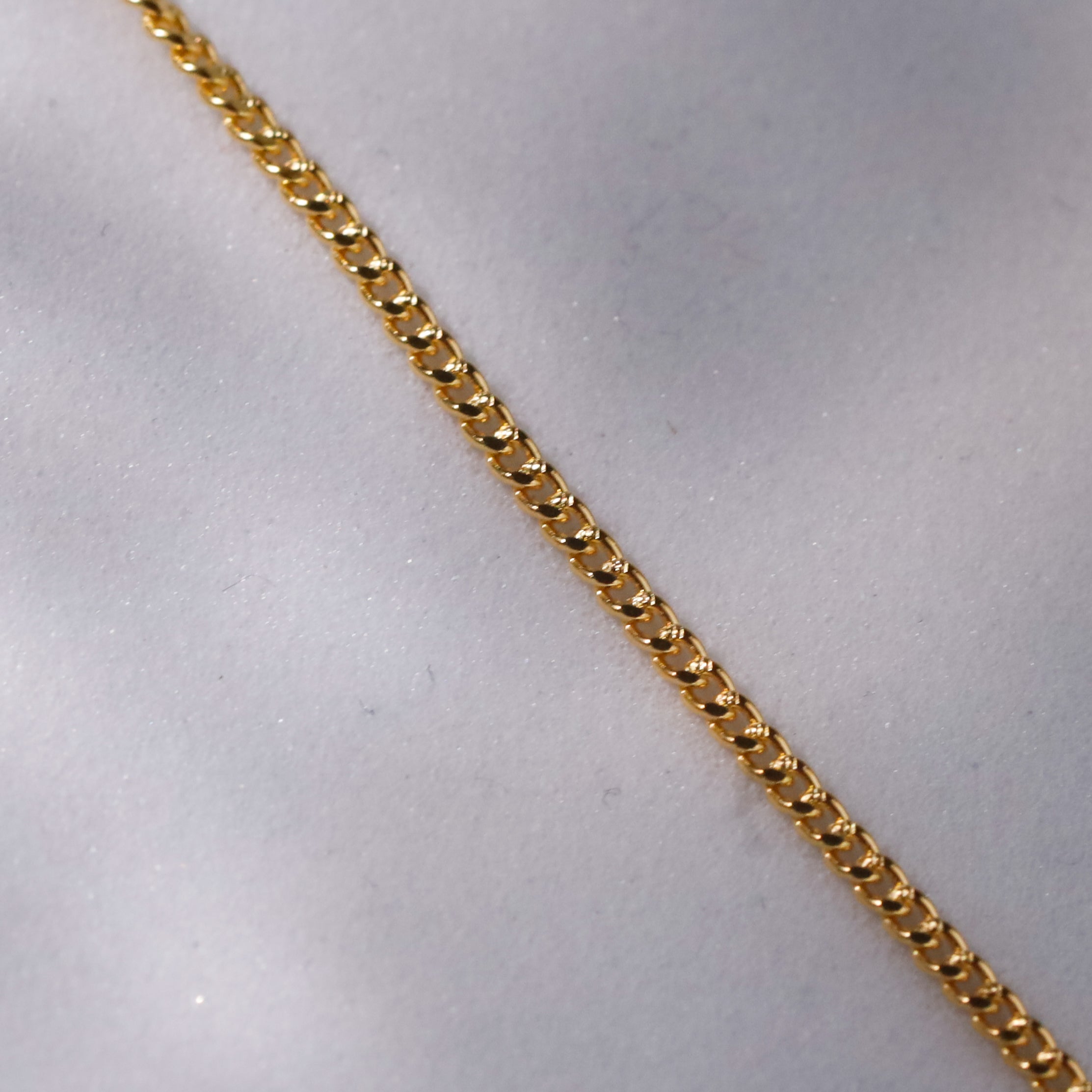 Silver Chain Pearl Mangalsutra : Cream Pearls and Spinel (Gold Plated)