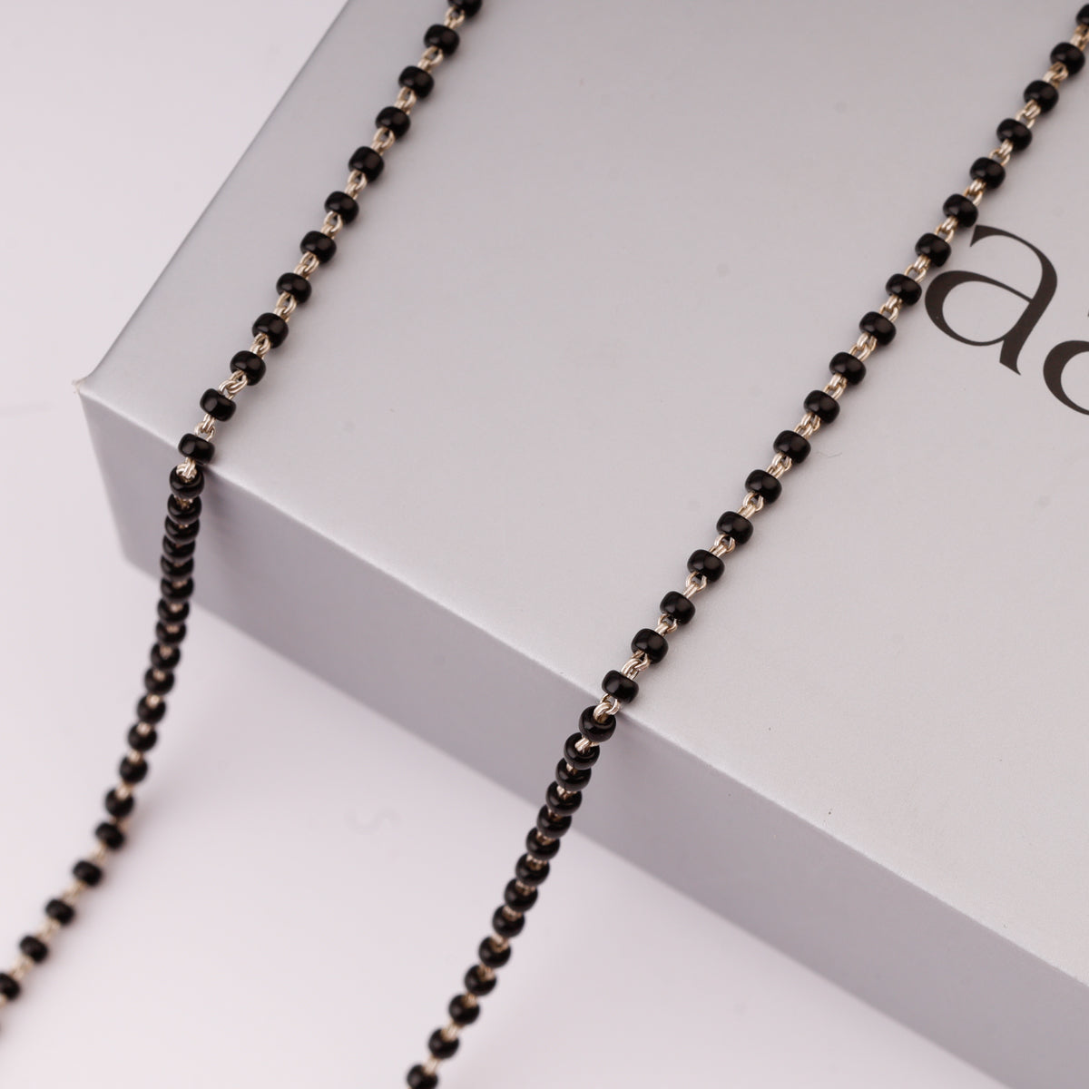 Oxidized Silver Mohan Maal Mangalsutra
