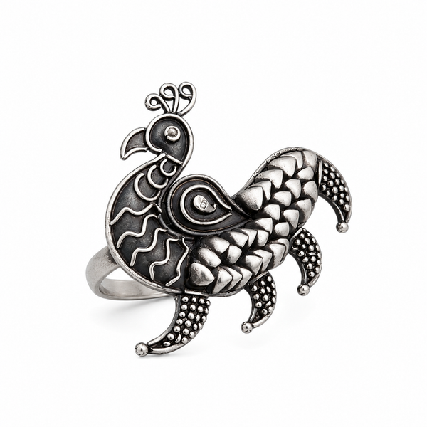 Mayur Ring: Small (Adjustable)