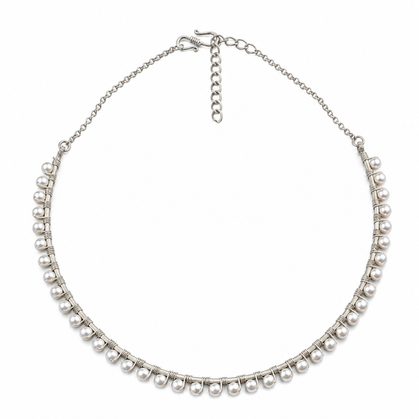 Pearl Collar Choker