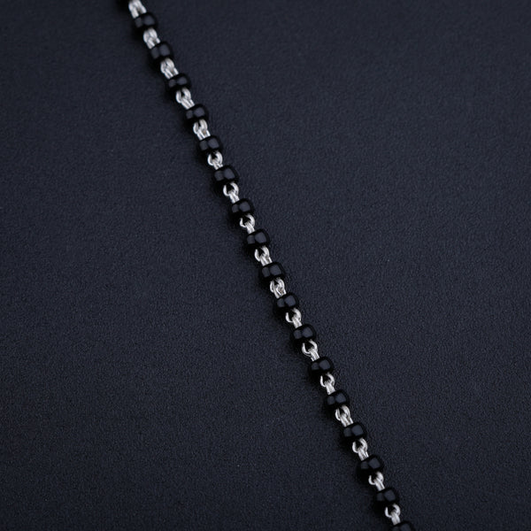 Silver Pearl Mangalsutra chain