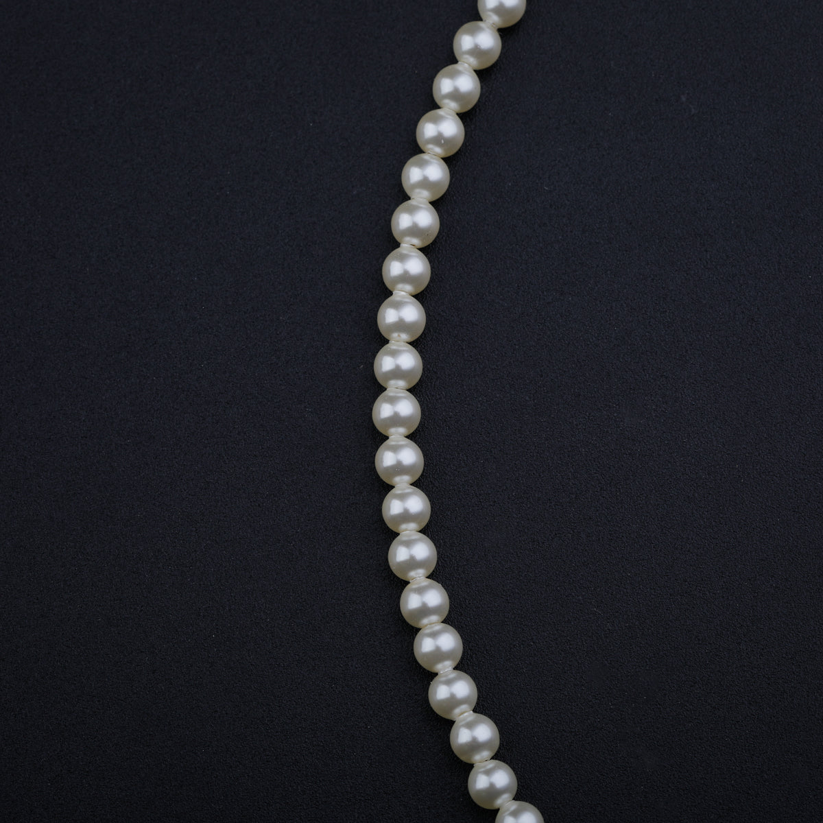 Spiral Triangle Necklace with Pearls