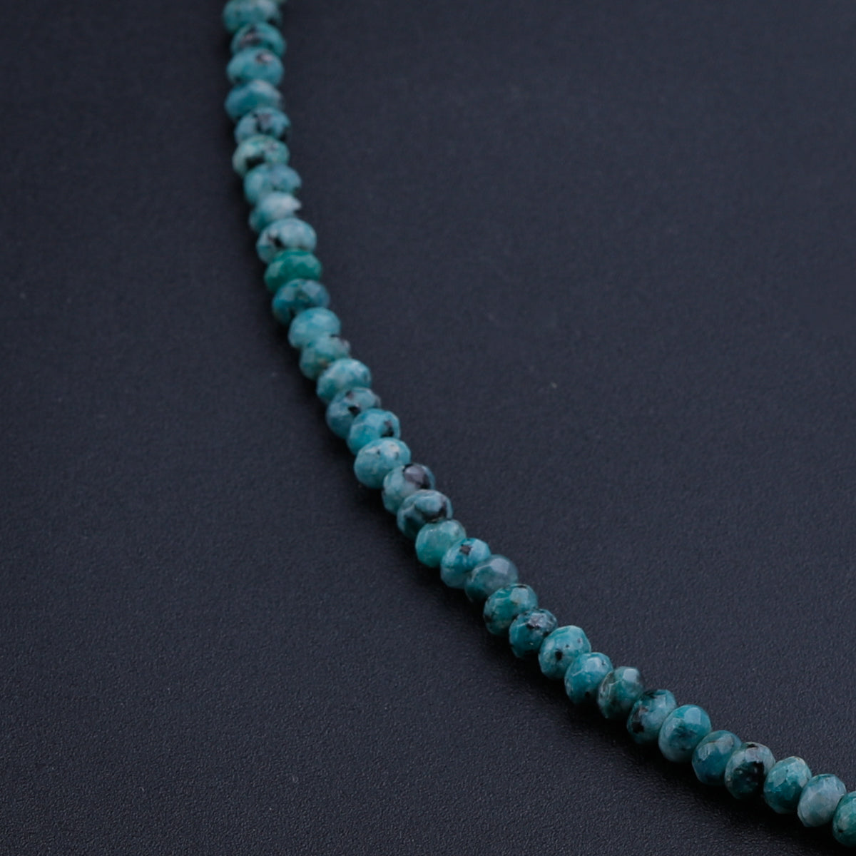 Multi Charm Necklace with Green Sapphire
