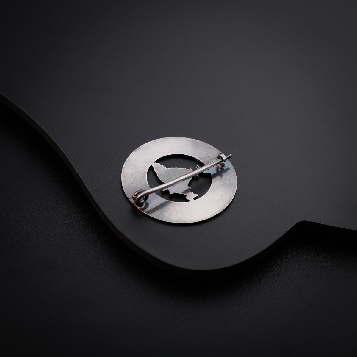 Unisex India Silver Brooch